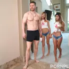 Clara Trinity in 'Asian Delivery Girls'